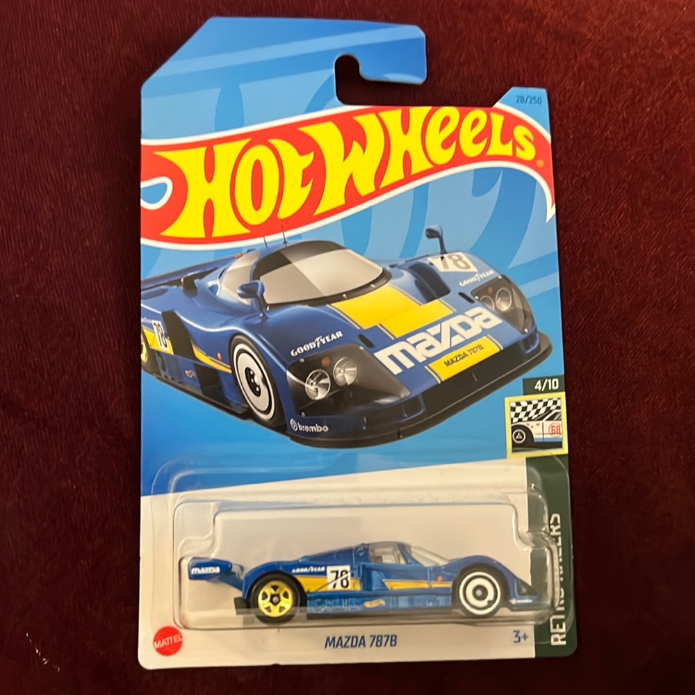 HOT WHEELS MAZDA 787B